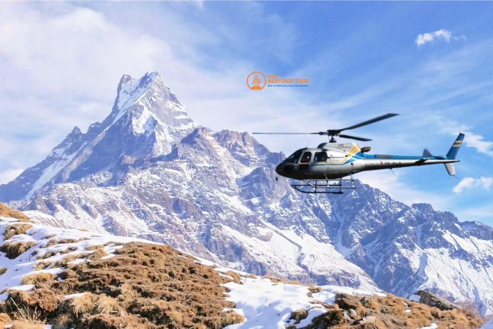 Mardi Himal Helicopter Tour From Pokhara