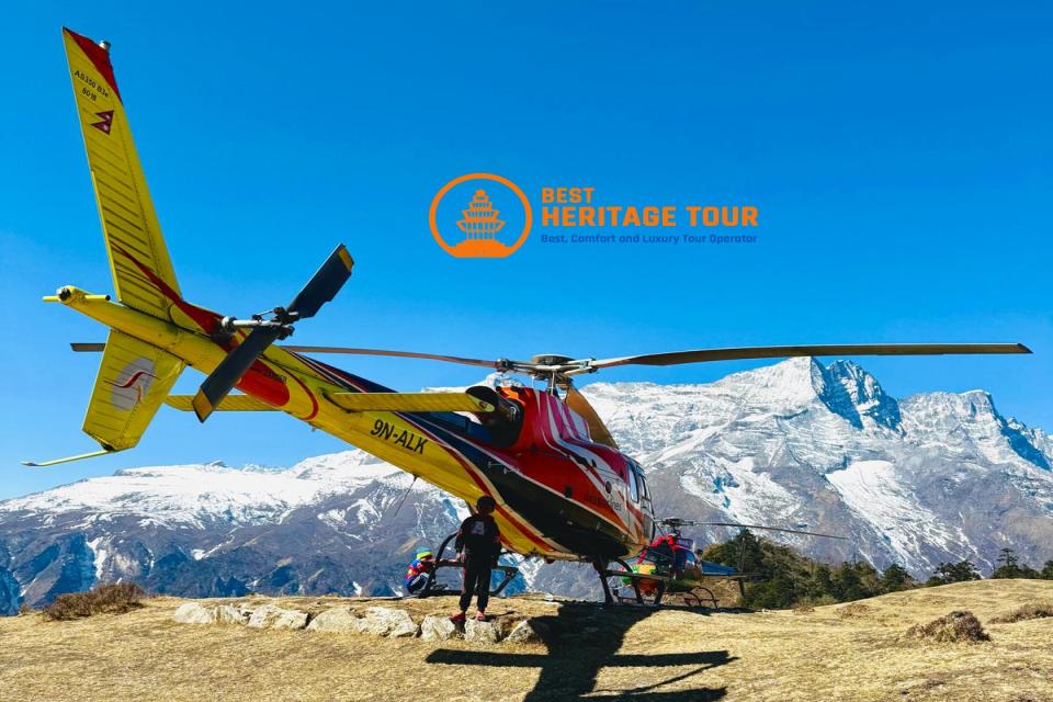Experience a Magical Marriage Helicopter Tour in Nepal