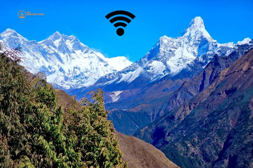 WiFi, Internet & ATM in the EBC Trek