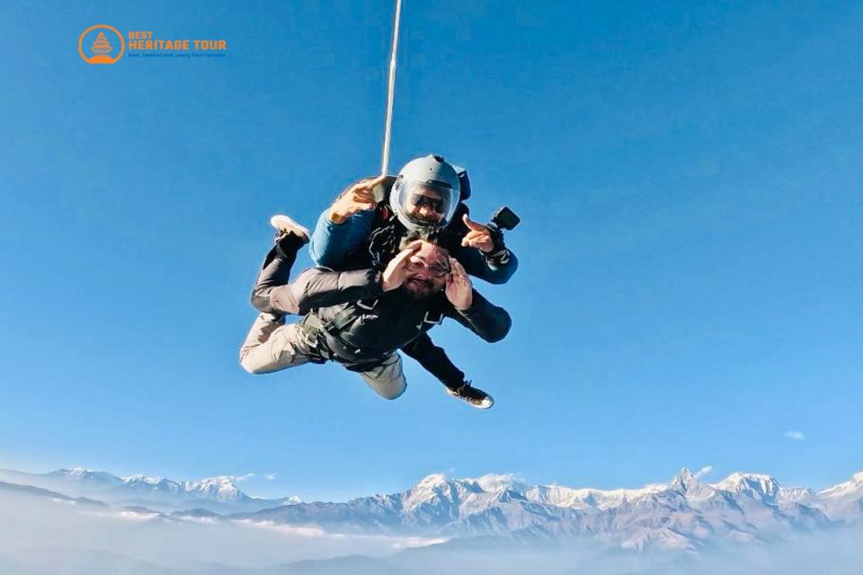 Skydiving cost in Pokhara