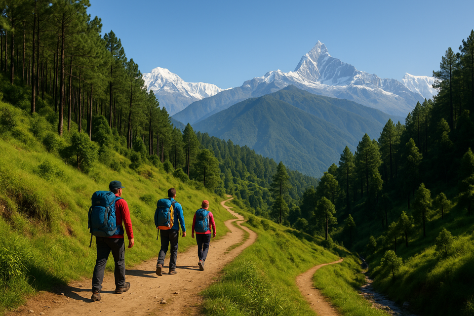 Australian Camp Trek from Pokhara