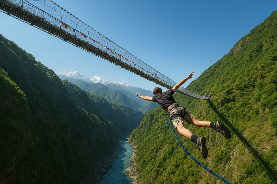 Bungee Jumping in Nepal