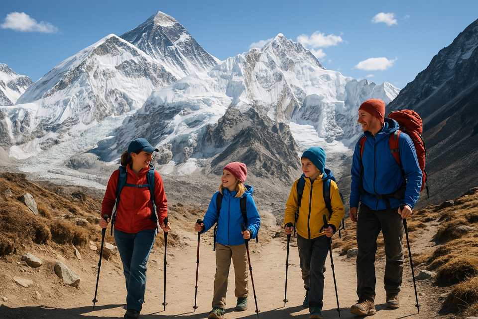 Everest Base Camp Trek with Children