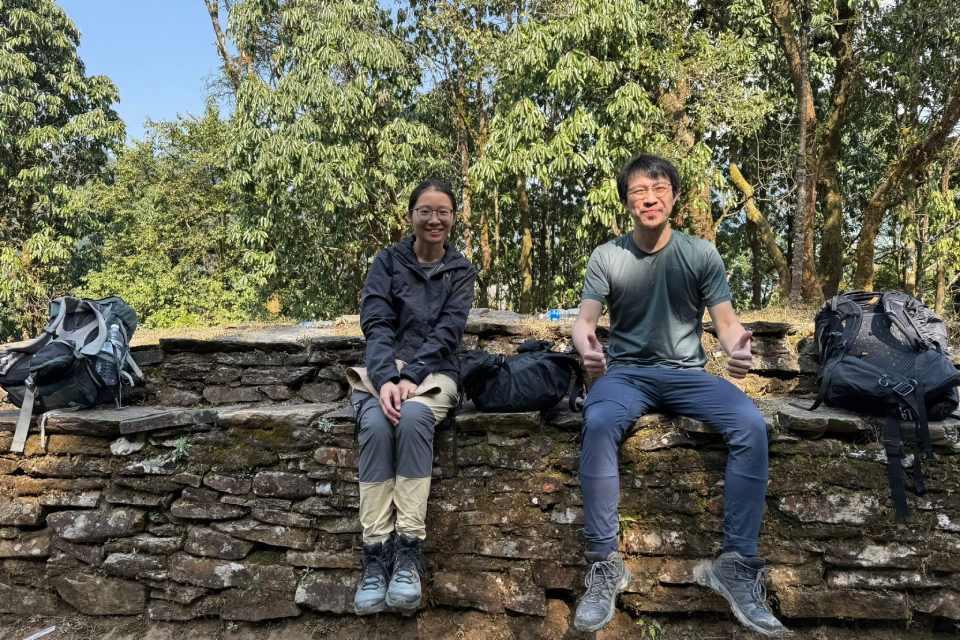 Forest Camp in Mardi Himal Trek