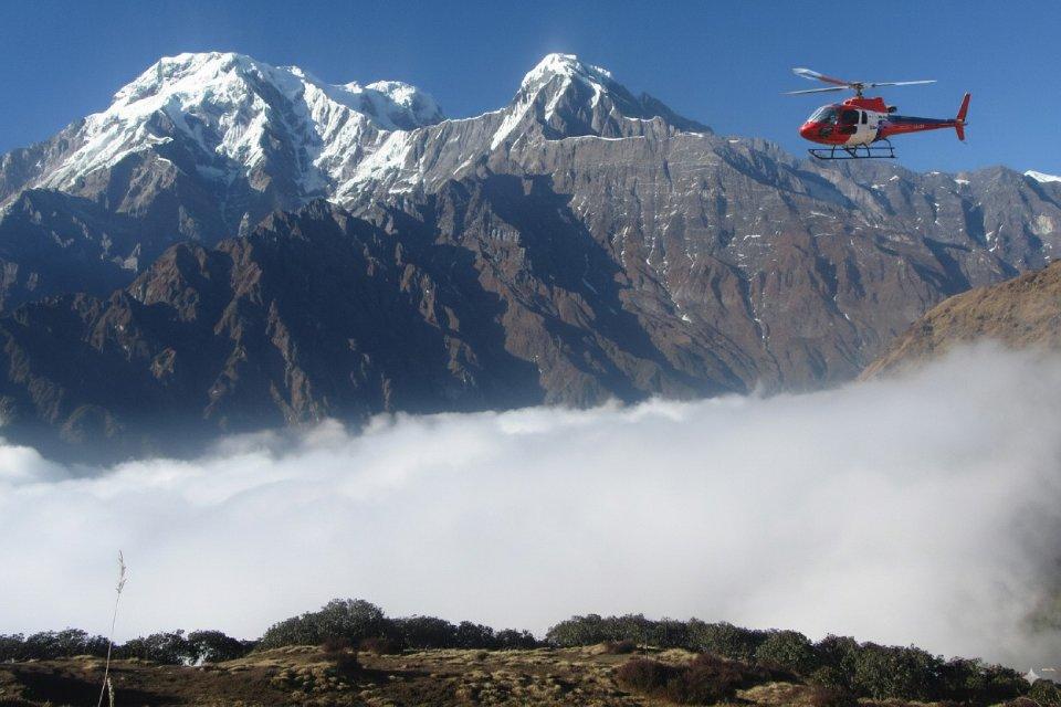 Mardi Himal Helicopter Tour Difficult