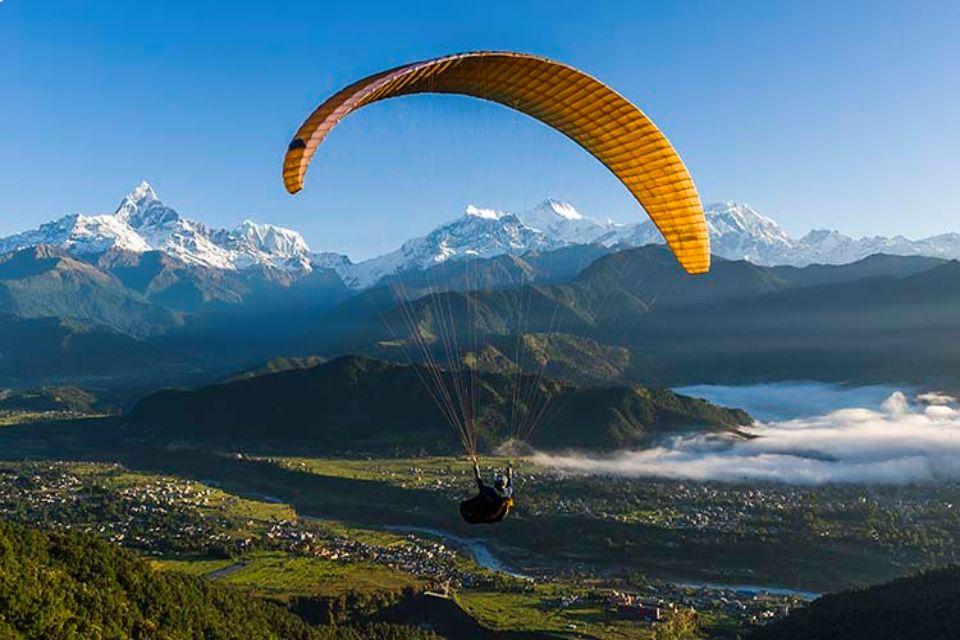 Paragliding in Nepal