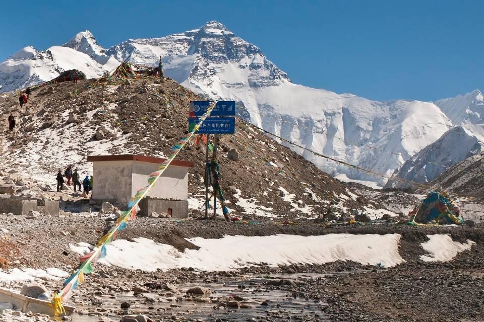 Everest Base Camp from Tibet