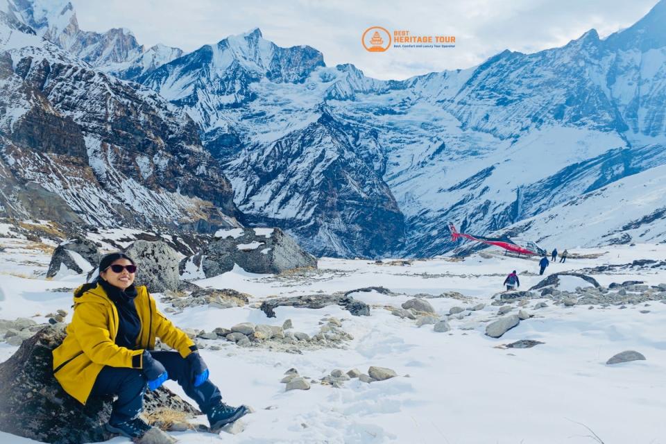 Annapurna Base Camp Trek with Helicopter Return