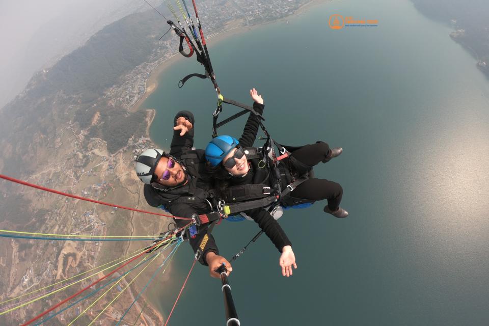 Paragliding in Pokhara