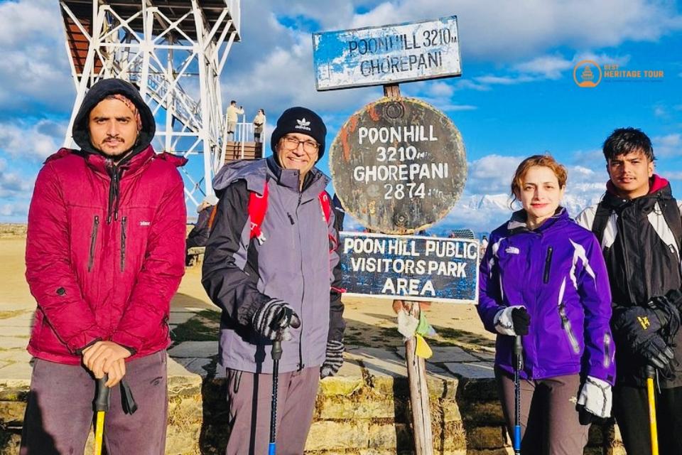 Poonhill Trek with Chitwan Jungle Safari and Trishuli Rafting